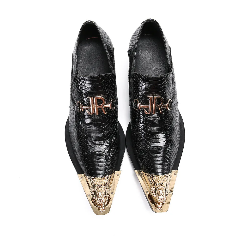 24 new European and American leather shoes, new low-top leather shoes, daily loafers, shoes, men's trendy shoes, one piece of dropshipping