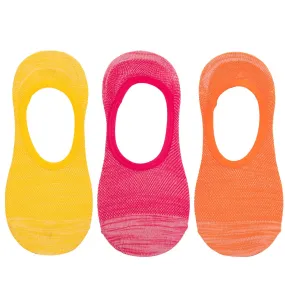 3 Pair Women's Mesh Liner Socks