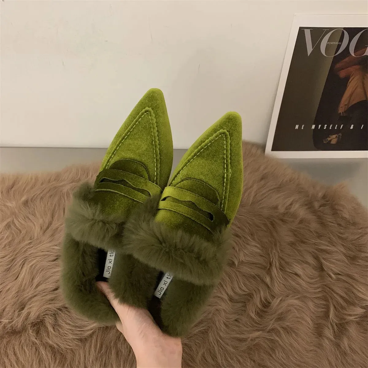 A Mirrorball Mules Shoes
