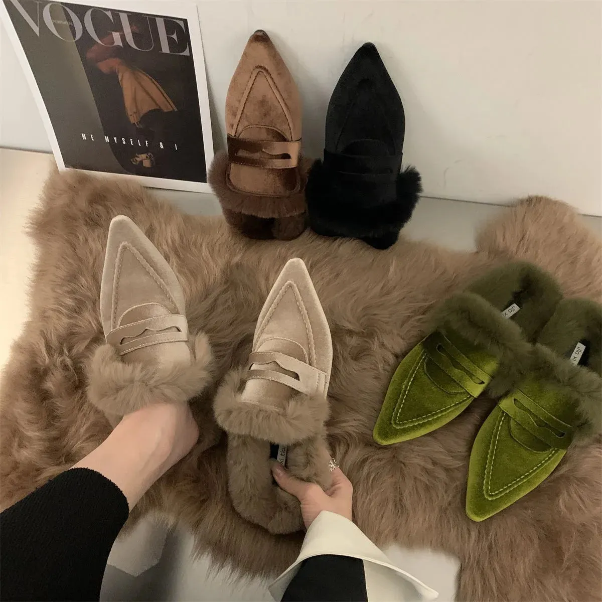 A Mirrorball Mules Shoes