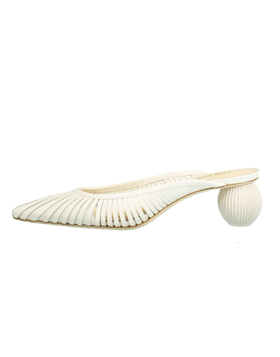 Alia Round Heel Mule