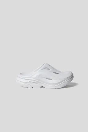 All Gender Ora Recovery Mule - White/White