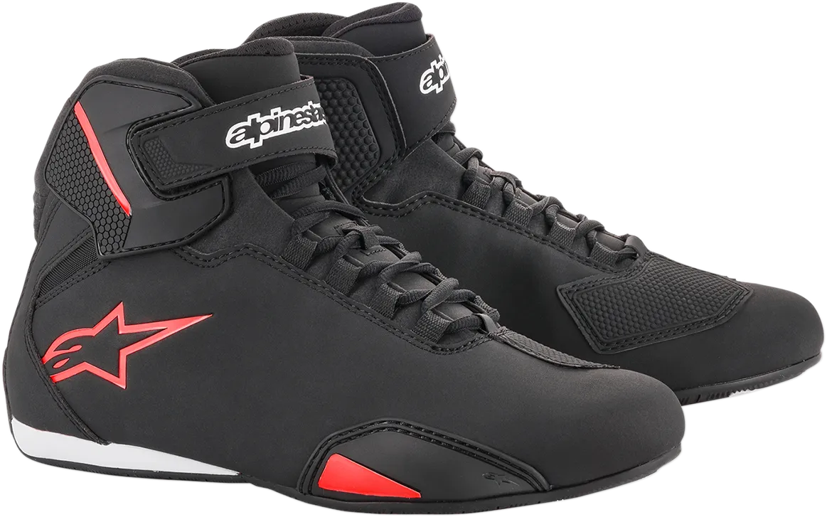 ALPINESTARS Sektor Shoes - Black/Red - US 9.5 2515518-13-9.5