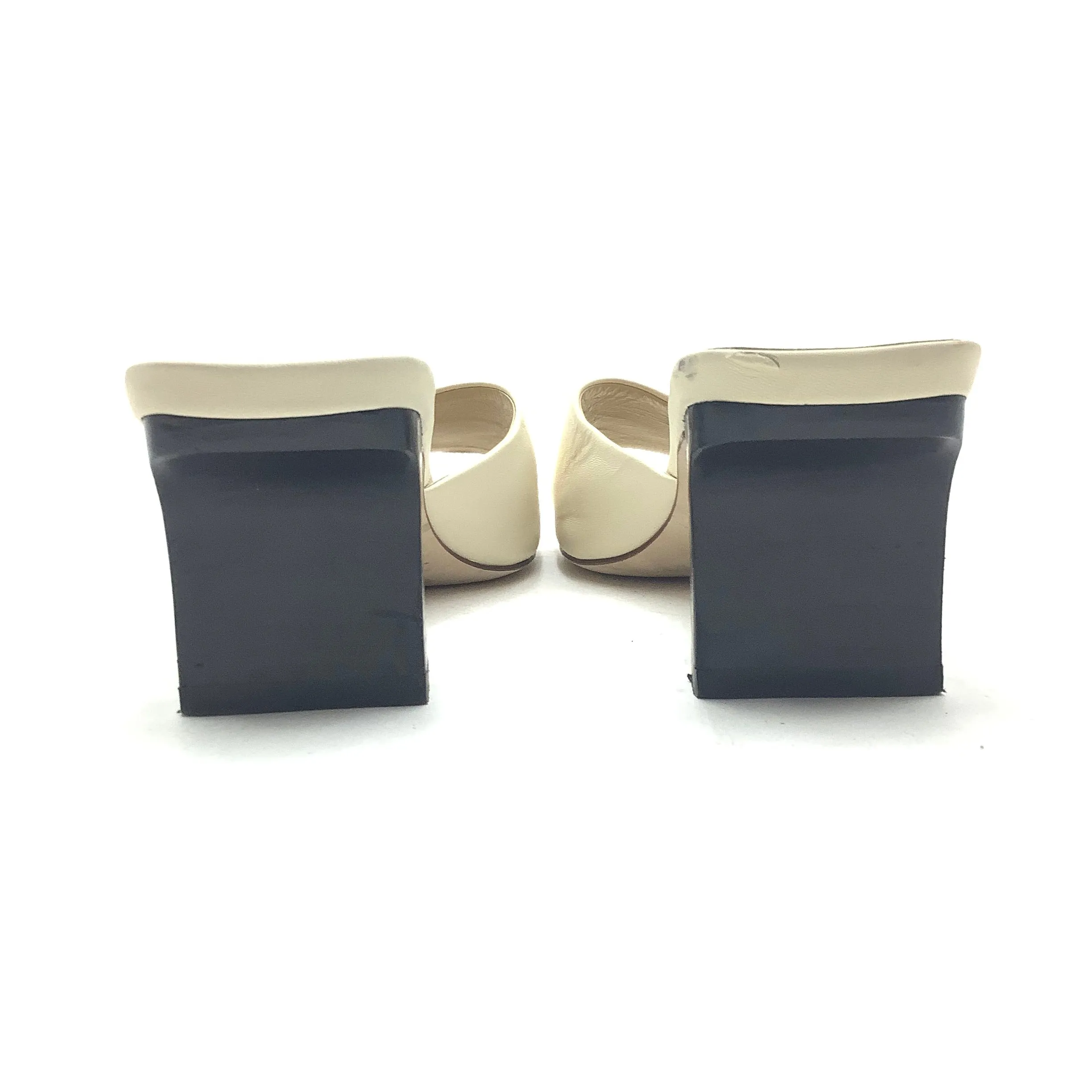 Ayede Women's Katti Leather Mules Cream Size: 6