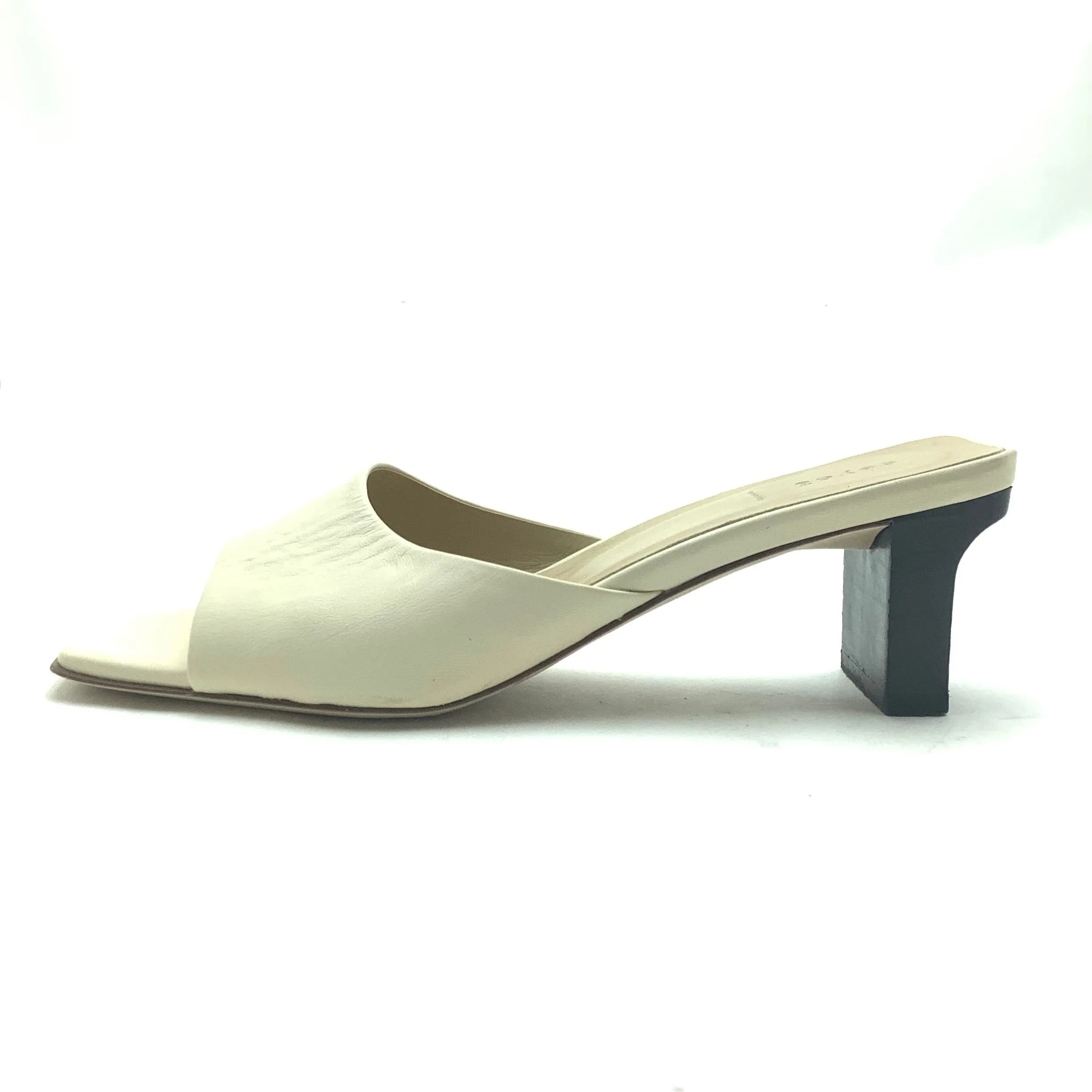 Ayede Women's Katti Leather Mules Cream Size: 6