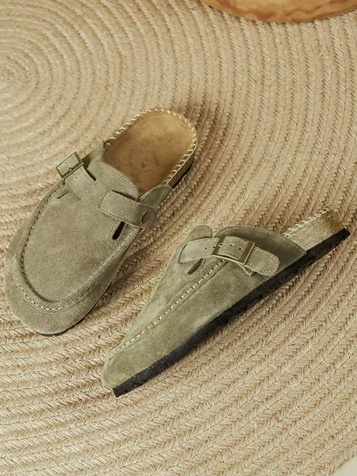 Birkensole Closed-Toe Mules