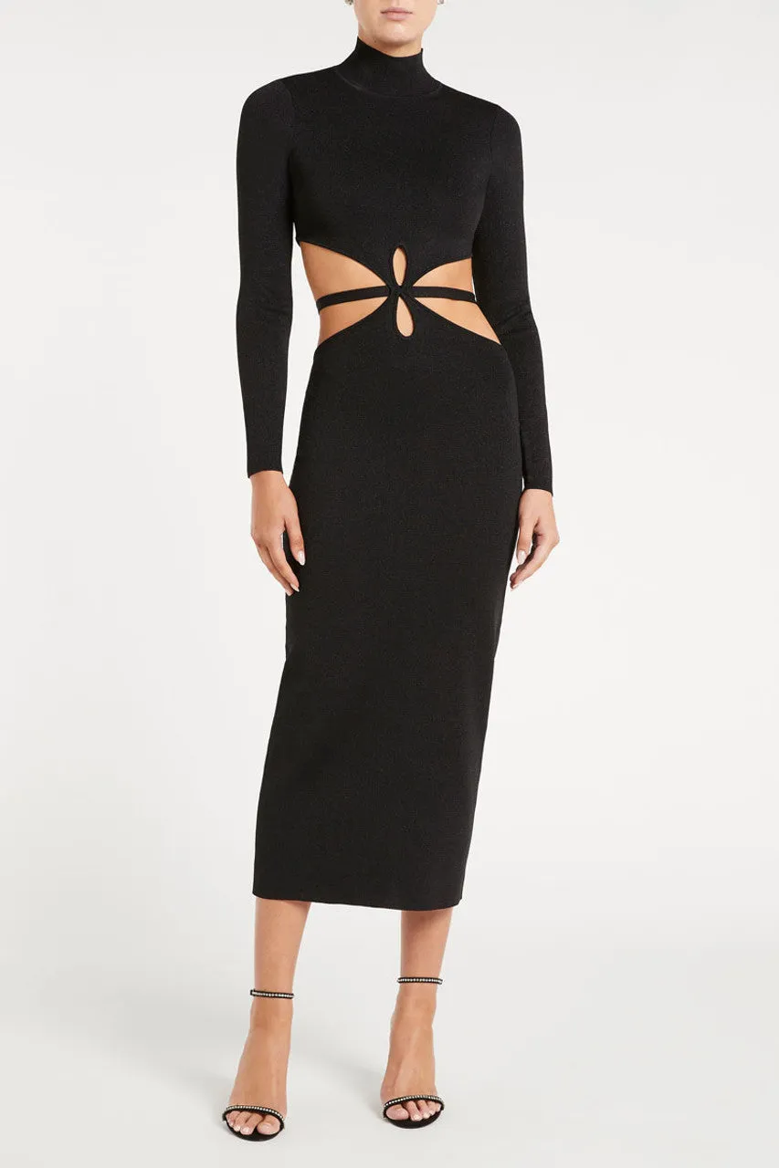 BRIANNA KNIT MIDI DRESS