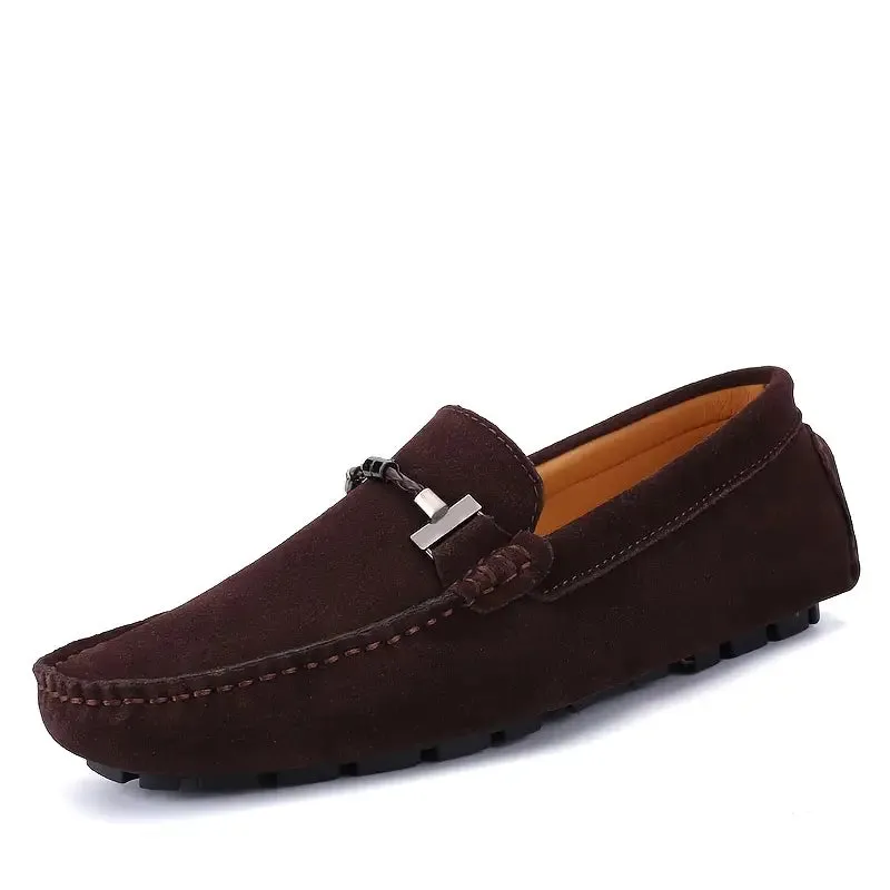 Casual herenschoenen - Trendy, ademende instappers zonder veters