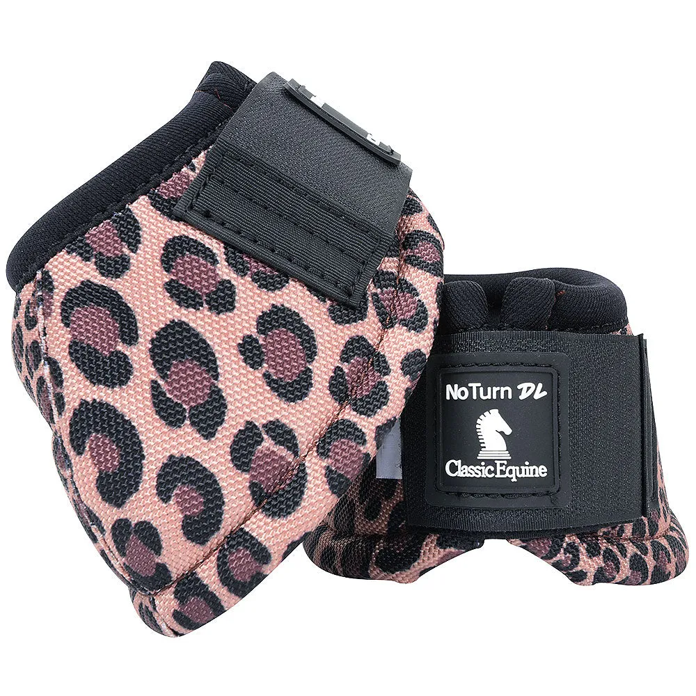 Classic Equine Lightweight Legacy2 Front Dyno Bell Boots Pair Cheetah