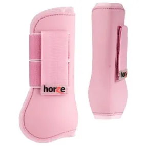 Cob Horze Hard Outer Shell Protects Neoprene Lining Tendon Boots Lady Light Pink
