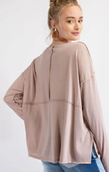 Cotton Henley Top