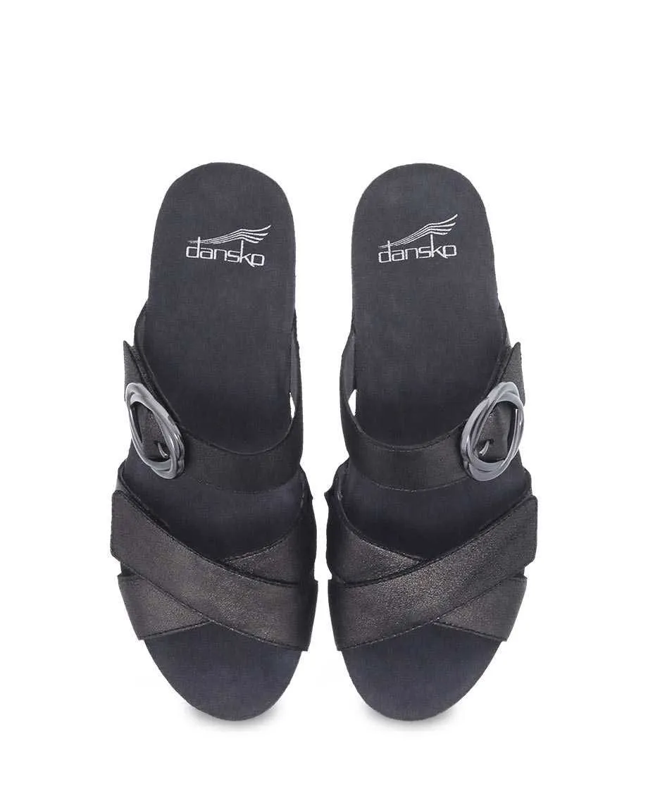 Dansko Women's Susie Wedge Sandals- Graphite