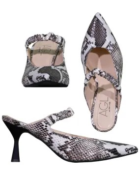 Ellen Mule Backless Pump