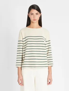 Estella Cotton Jersey 3/4 Sleeve Tee