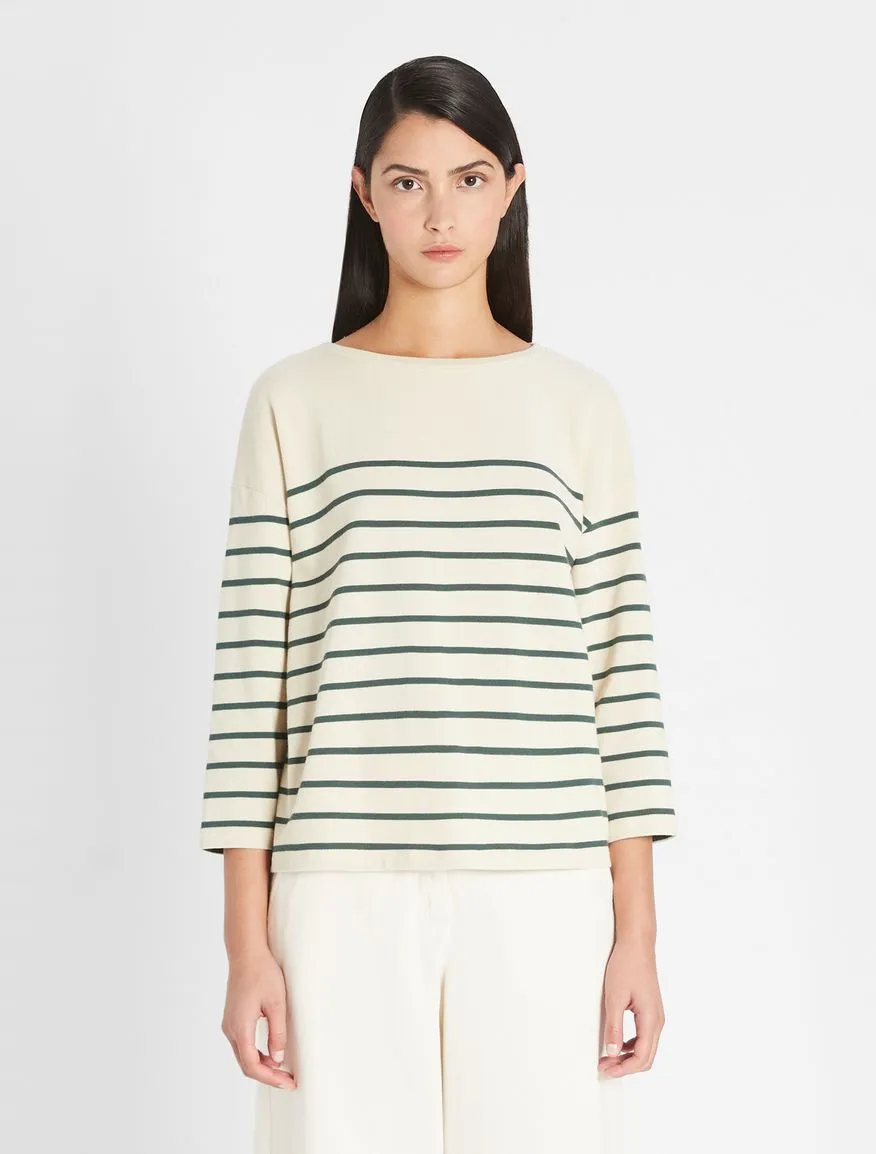 Estella Cotton Jersey 3/4 Sleeve Tee