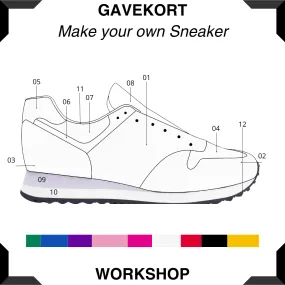 Gift Card Workshop Denmark - Make my own sneaker -  Digital