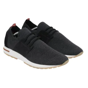 Grey Knit 360 LP Flexy Walk Sneakers