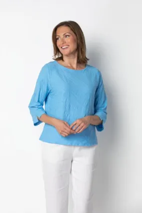 Habitat Sale, 16301 Cuff Sleeve Boat Neck Top 50% off Regular Price