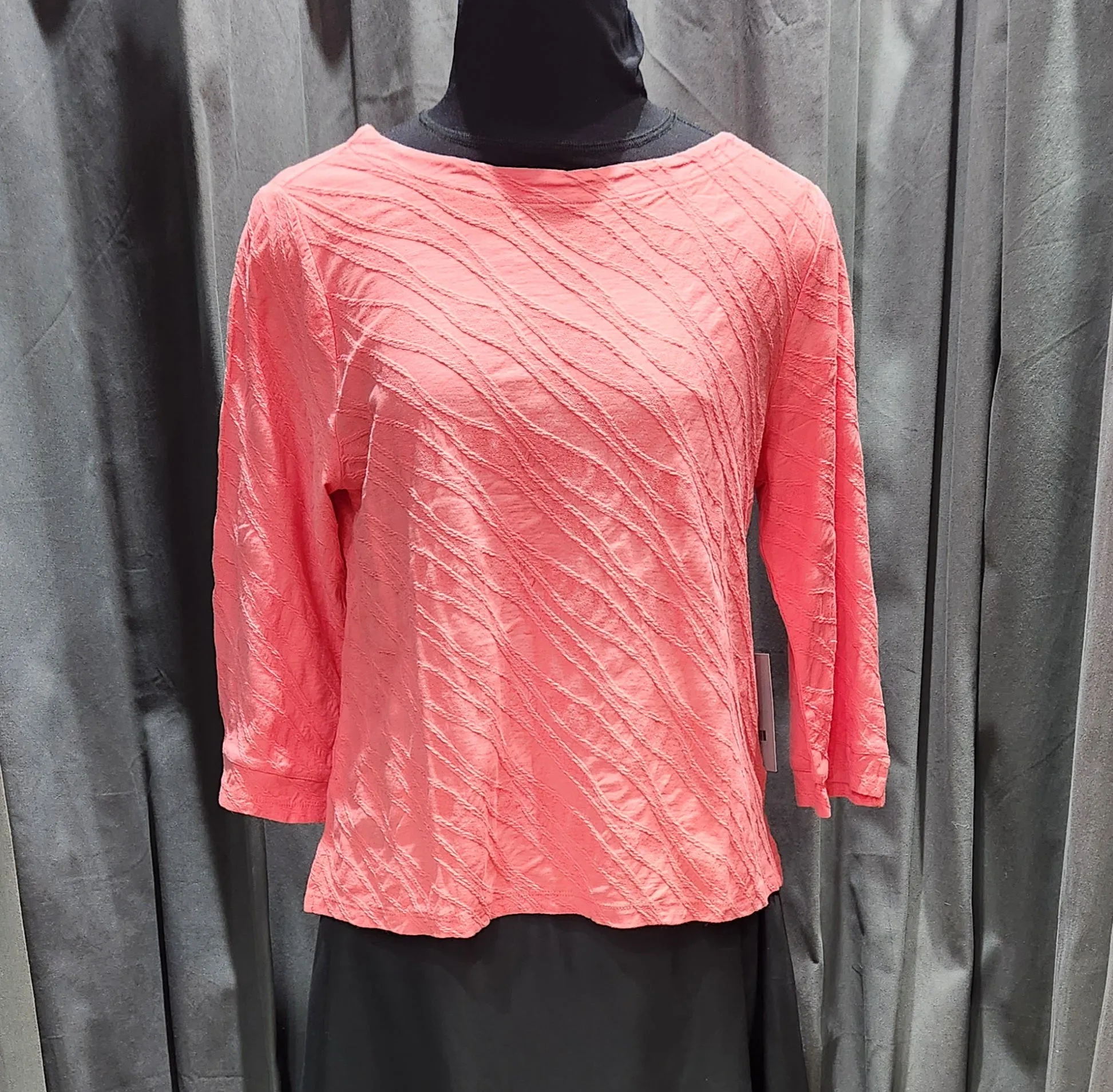 Habitat Sale, 16301 Cuff Sleeve Boat Neck Top 50% off Regular Price