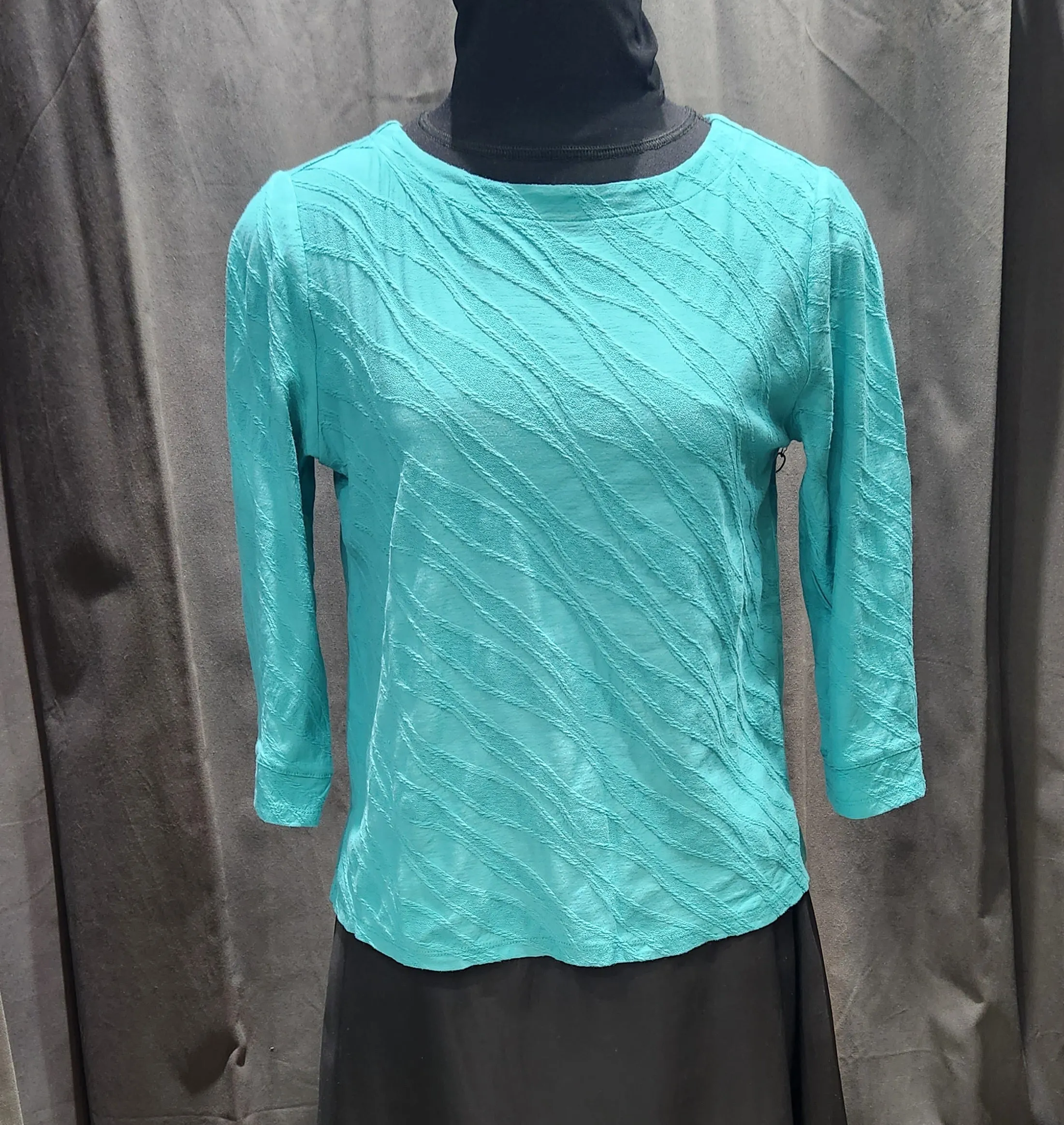 Habitat Sale, 16301 Cuff Sleeve Boat Neck Top 50% off Regular Price