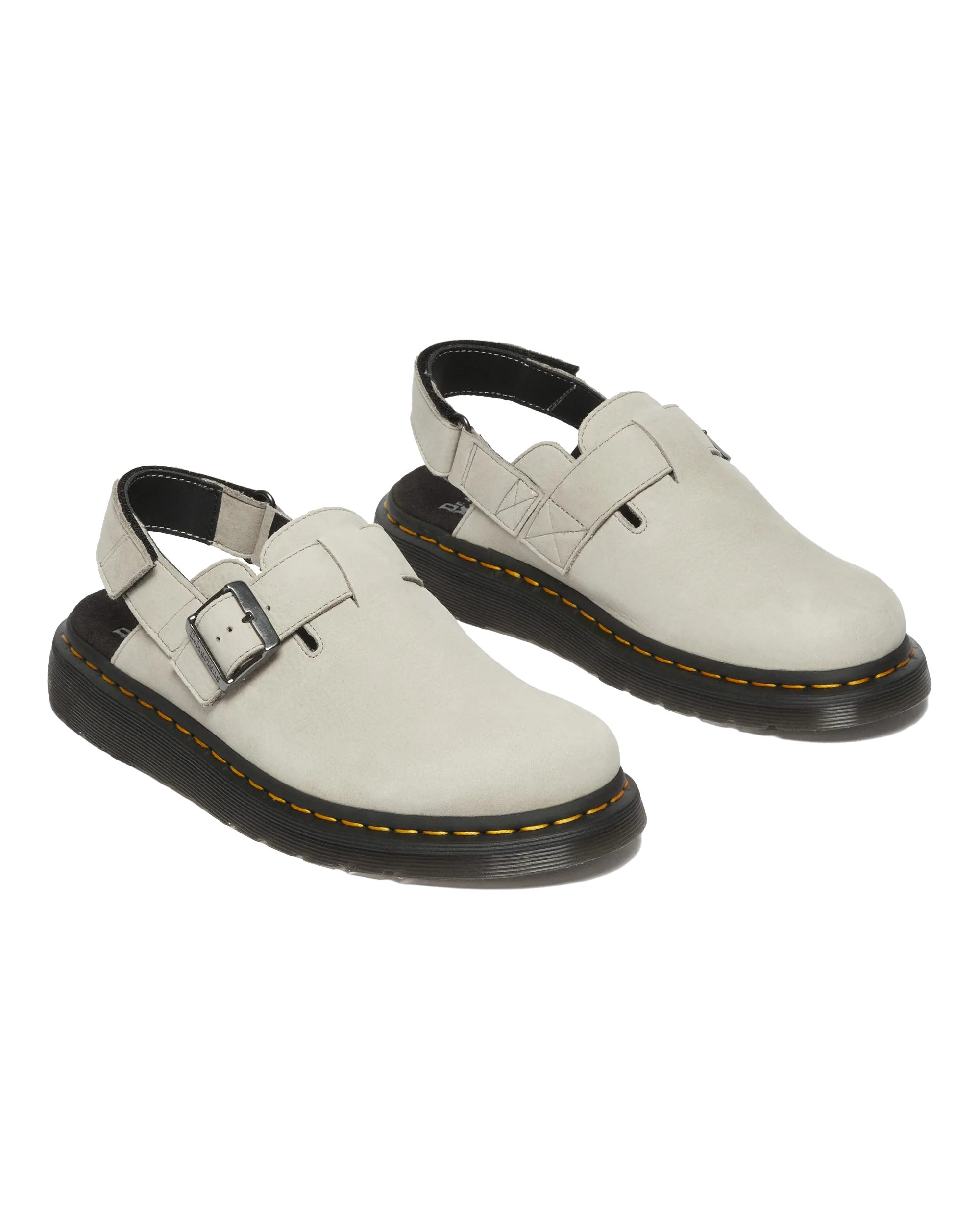 Jorge II Buttersoft Mules in Warmed Stone