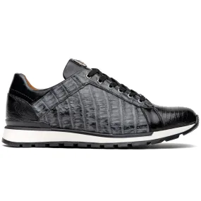 Marco Di Milano Portici Caiman-lizard Teju and Rubber Gray