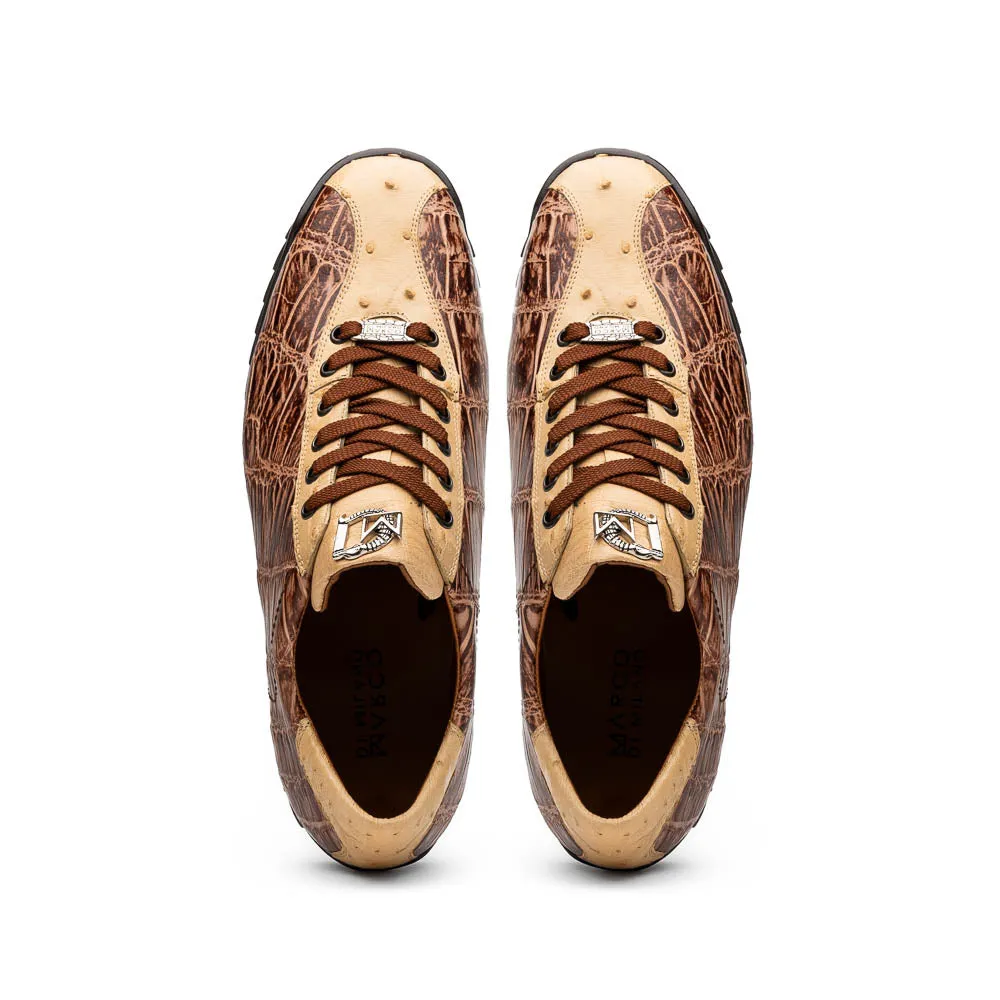 Marco Di Milano Saulo Alligator Ostrich and Rubber Orix