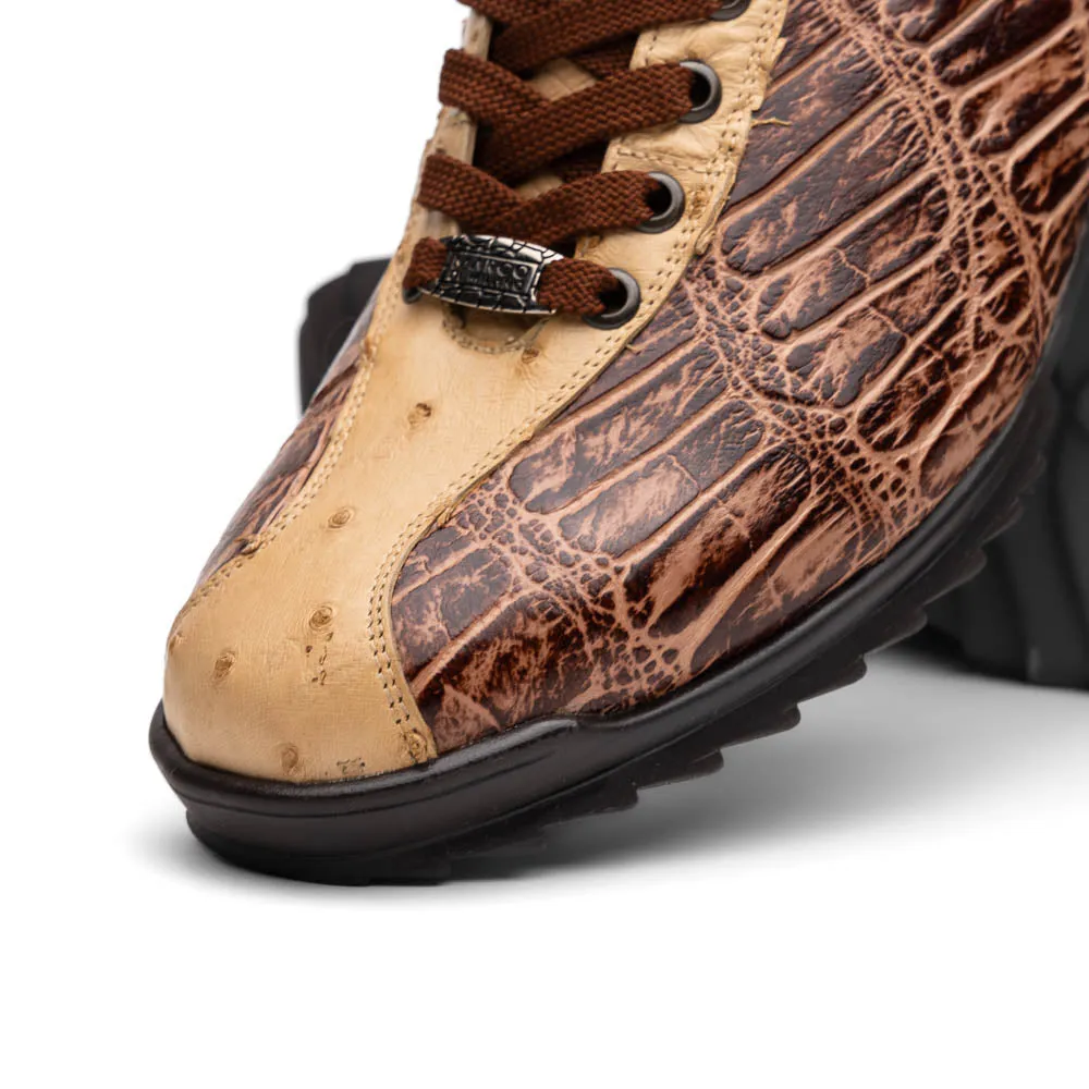 Marco Di Milano Saulo Alligator Ostrich and Rubber Orix