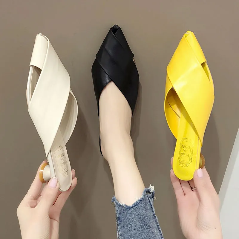 Never Feel Sorry Mules Shoes