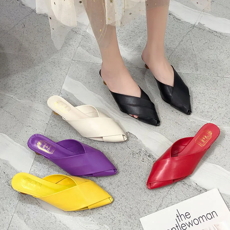 Never Feel Sorry Mules Shoes