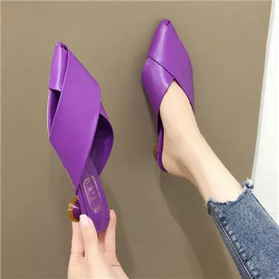 Never Feel Sorry Mules Shoes