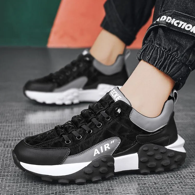 New Retro Platform Height Increasing Sneakers