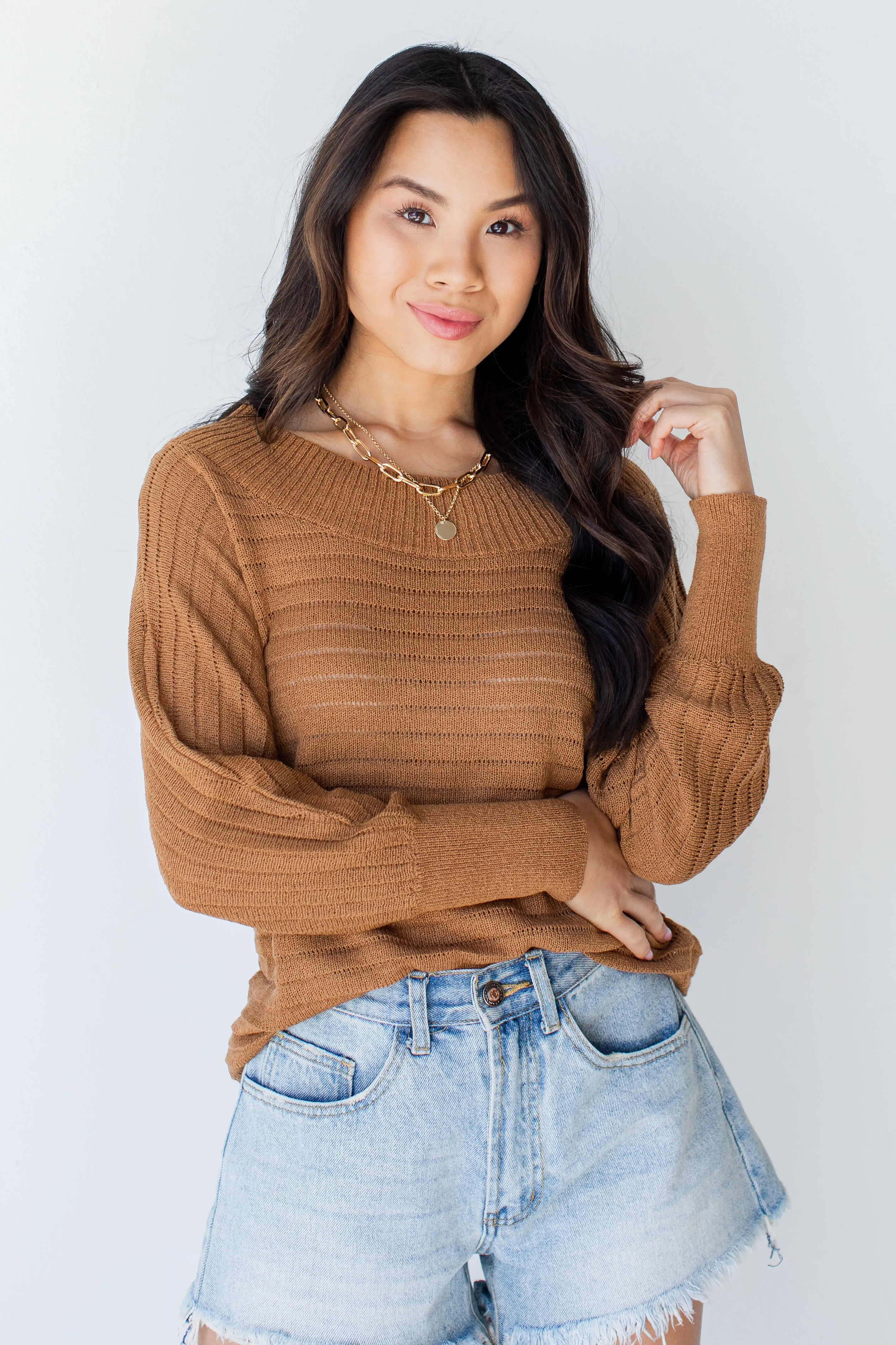 On Your Good Side Sweater
