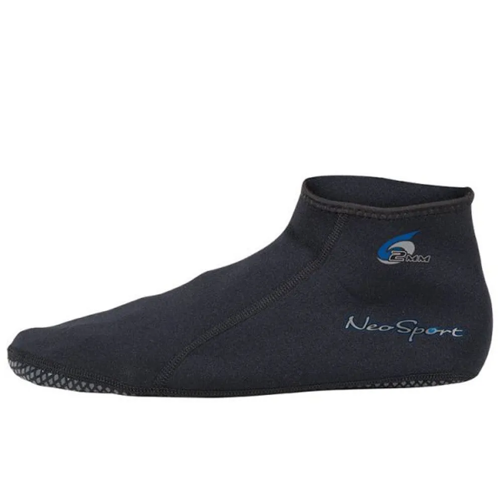 Open Box NeoSport 2mm Low Top Neoprene Sock, Size: 12