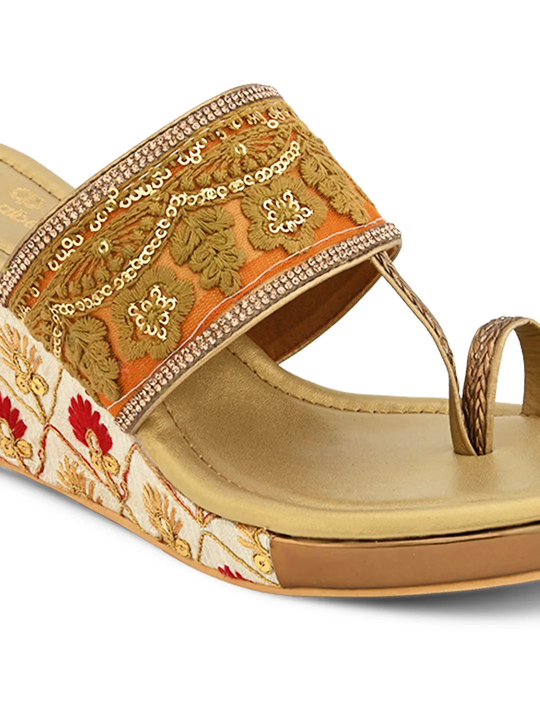 Pelle Albero Antic Wedges for Women