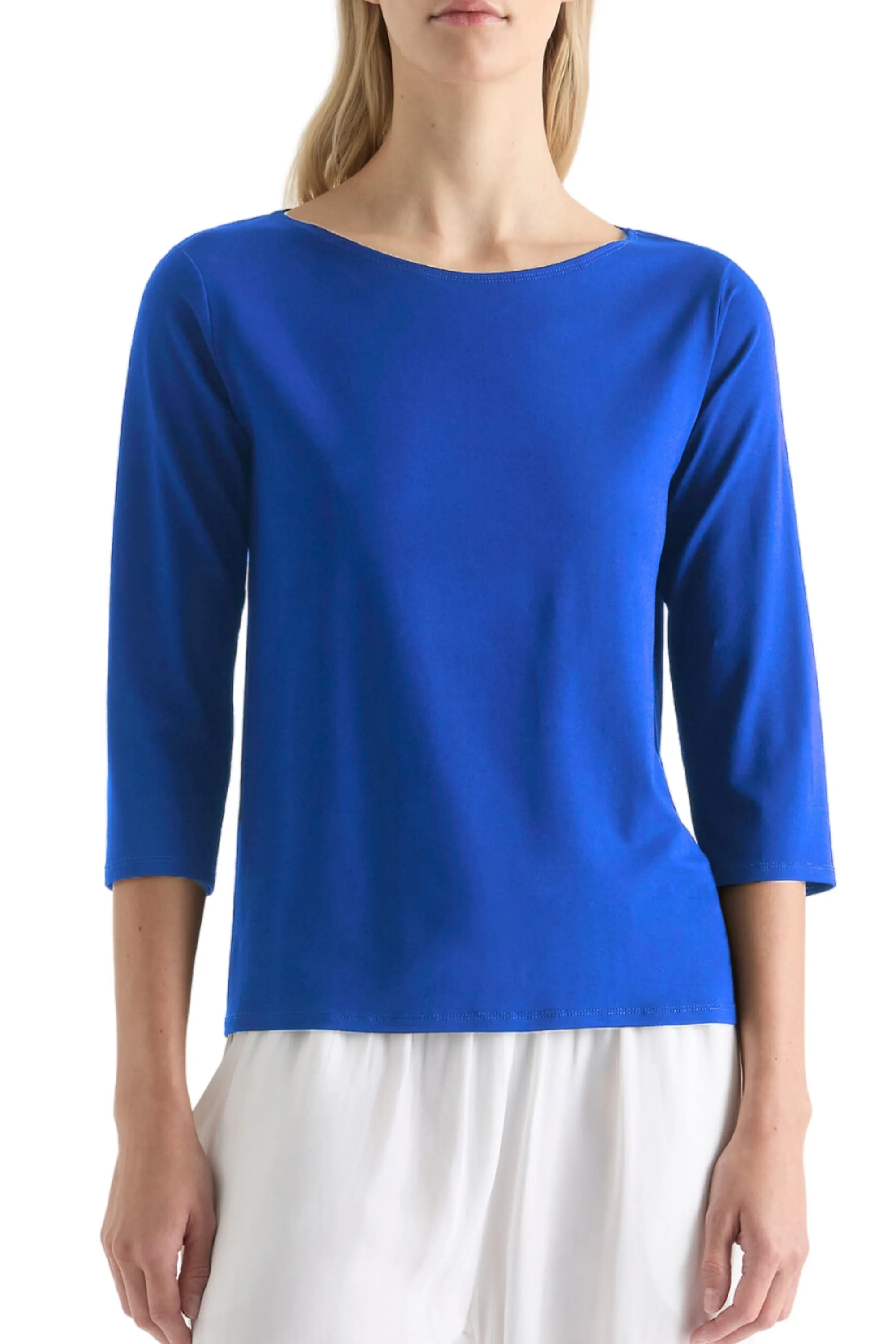 RELAXED BOAT NECK - F012630