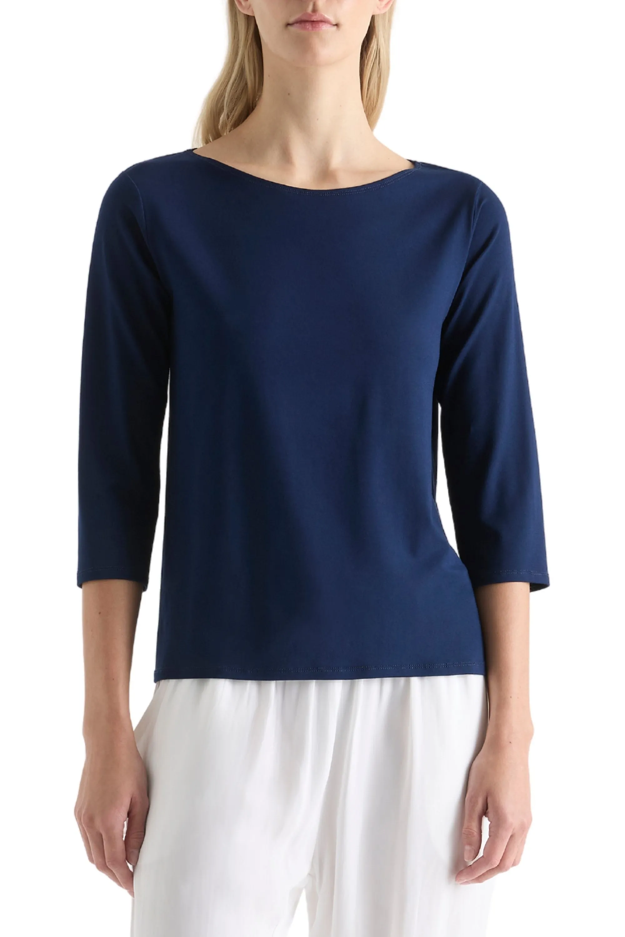 RELAXED BOAT NECK - F012630