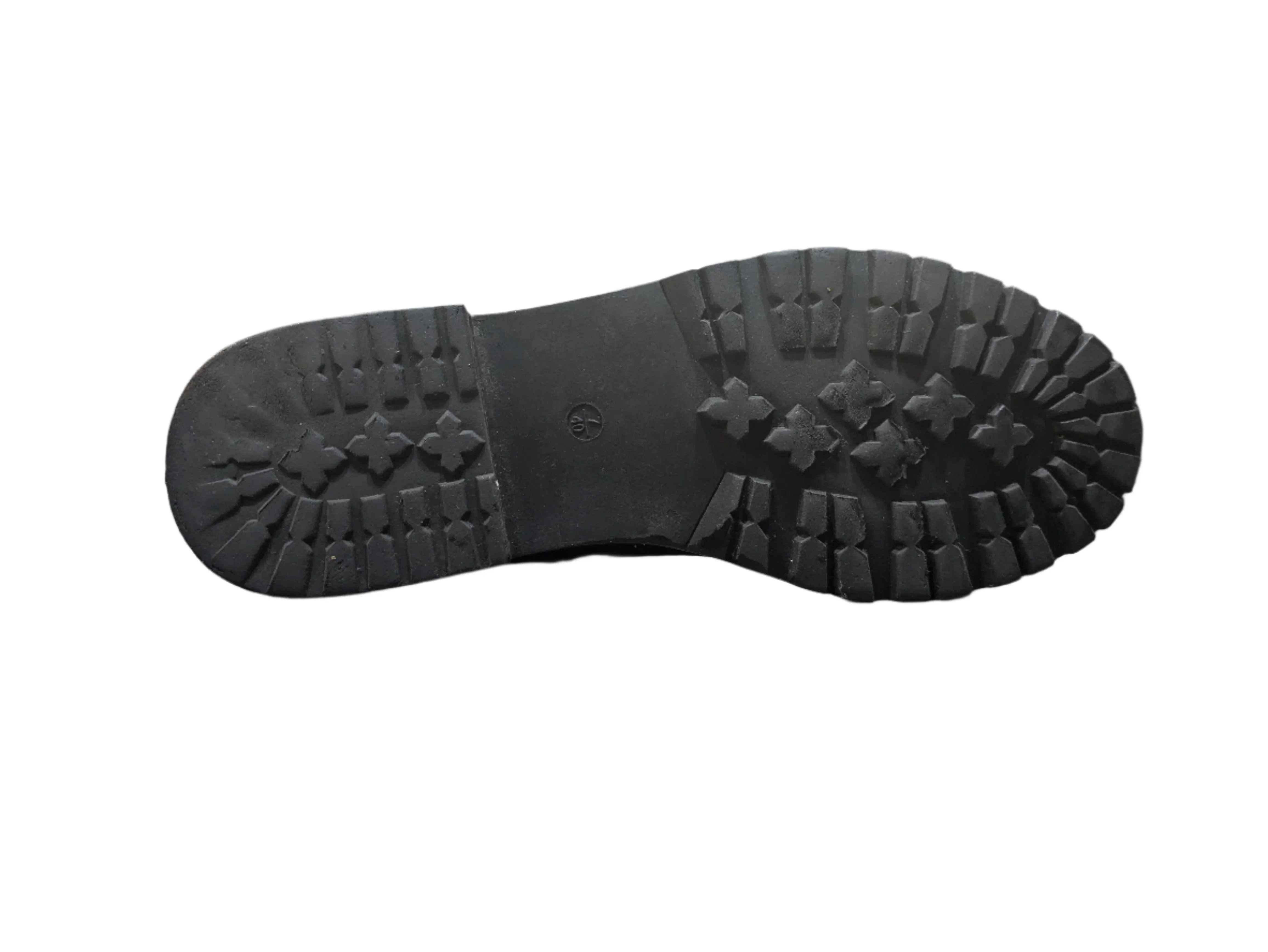 Schuh Logan Patent Lace-Up Shoes - Black (Size UK 7 / EU 40 / US 9)