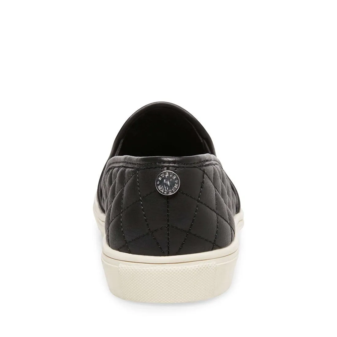Steve Madden Ecentrcq Sporty Chic Quilted Slip-on Sneaker Black (8.5, Black)