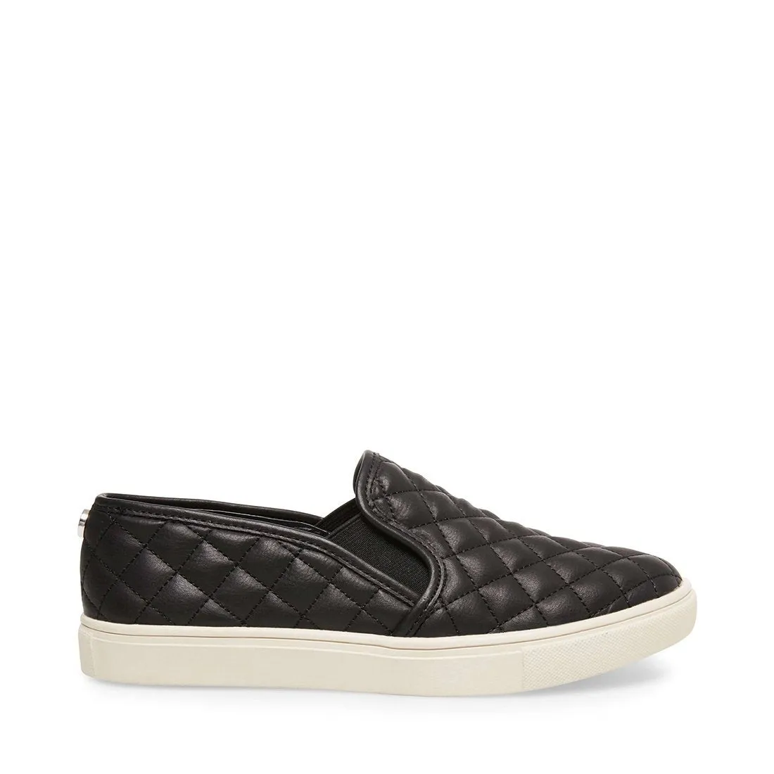 Steve Madden Ecentrcq Sporty Chic Quilted Slip-on Sneaker Black (8.5, Black)