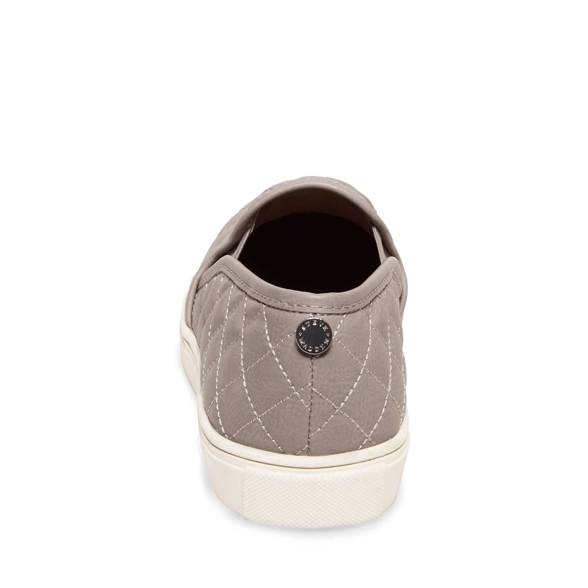 Steve Madden Ecentrcq Sporty Chic Quilted Slip-on Sneaker Grey