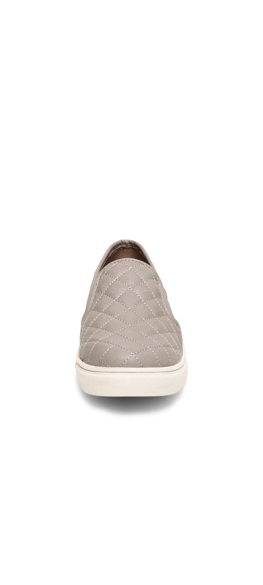 Steve Madden Ecentrcq Sporty Chic Quilted Slip-on Sneaker Grey