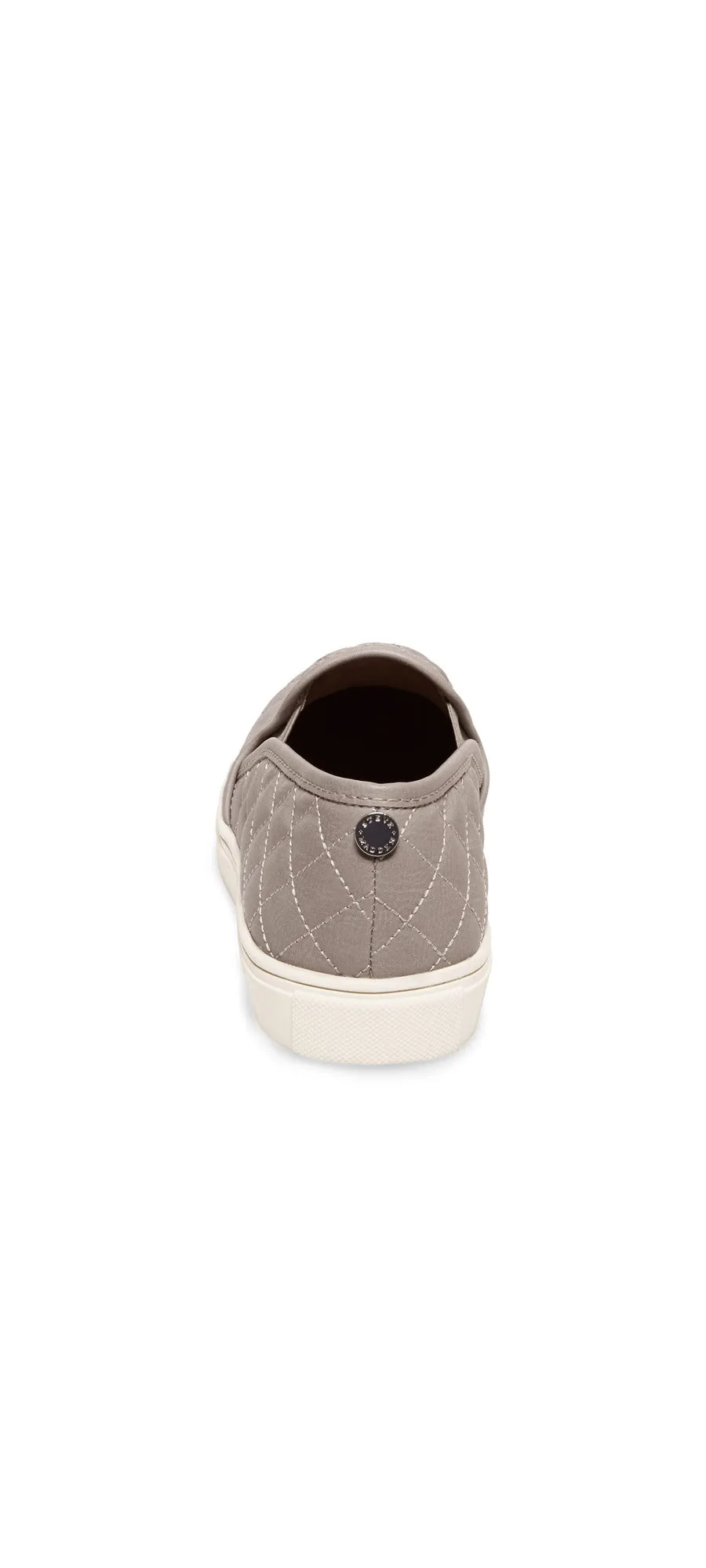 Steve Madden Ecentrcq Sporty Chic Quilted Slip-on Sneaker Grey