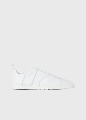 The Leather Sneaker white