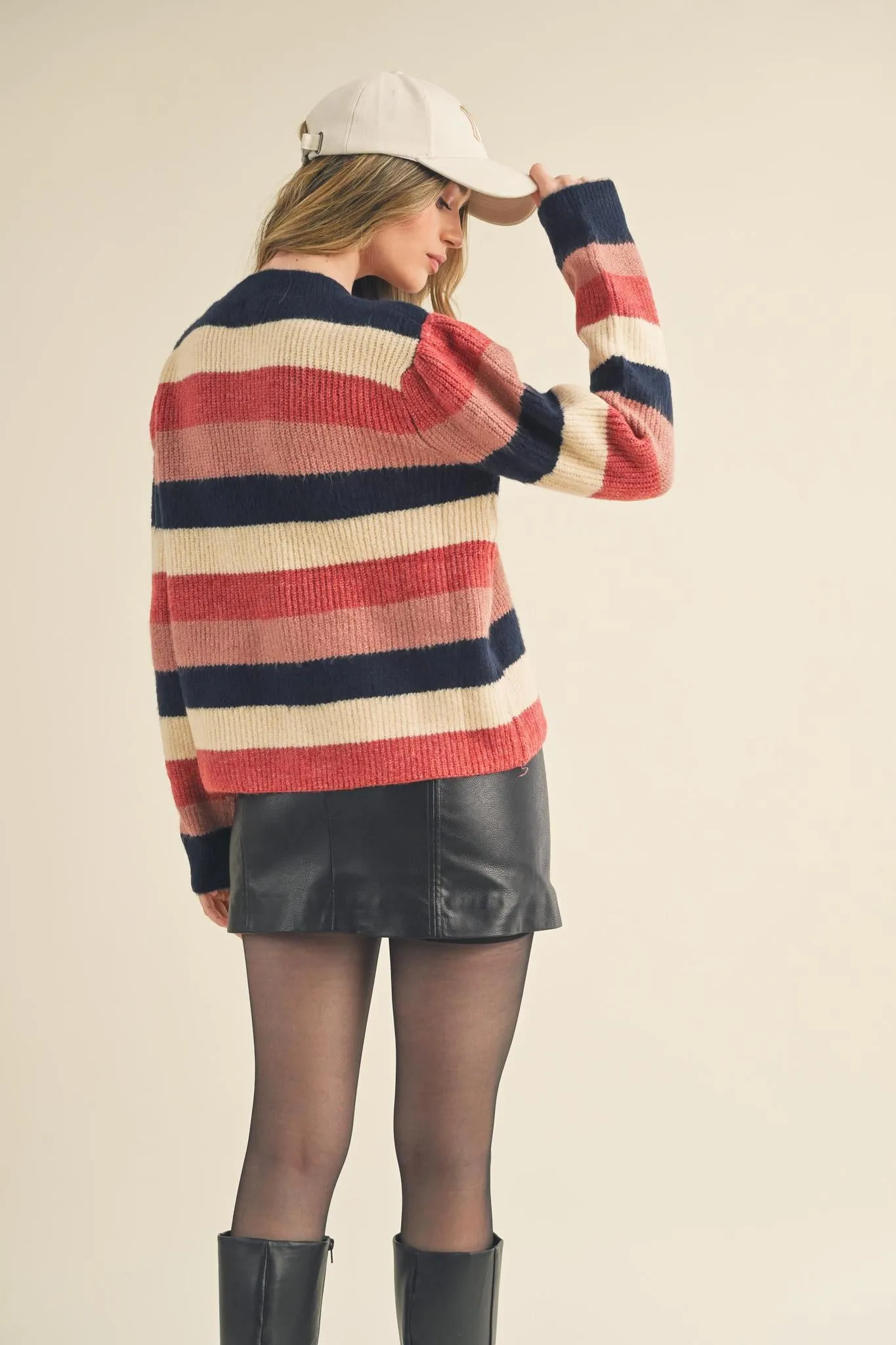Tori Striped Sweater
