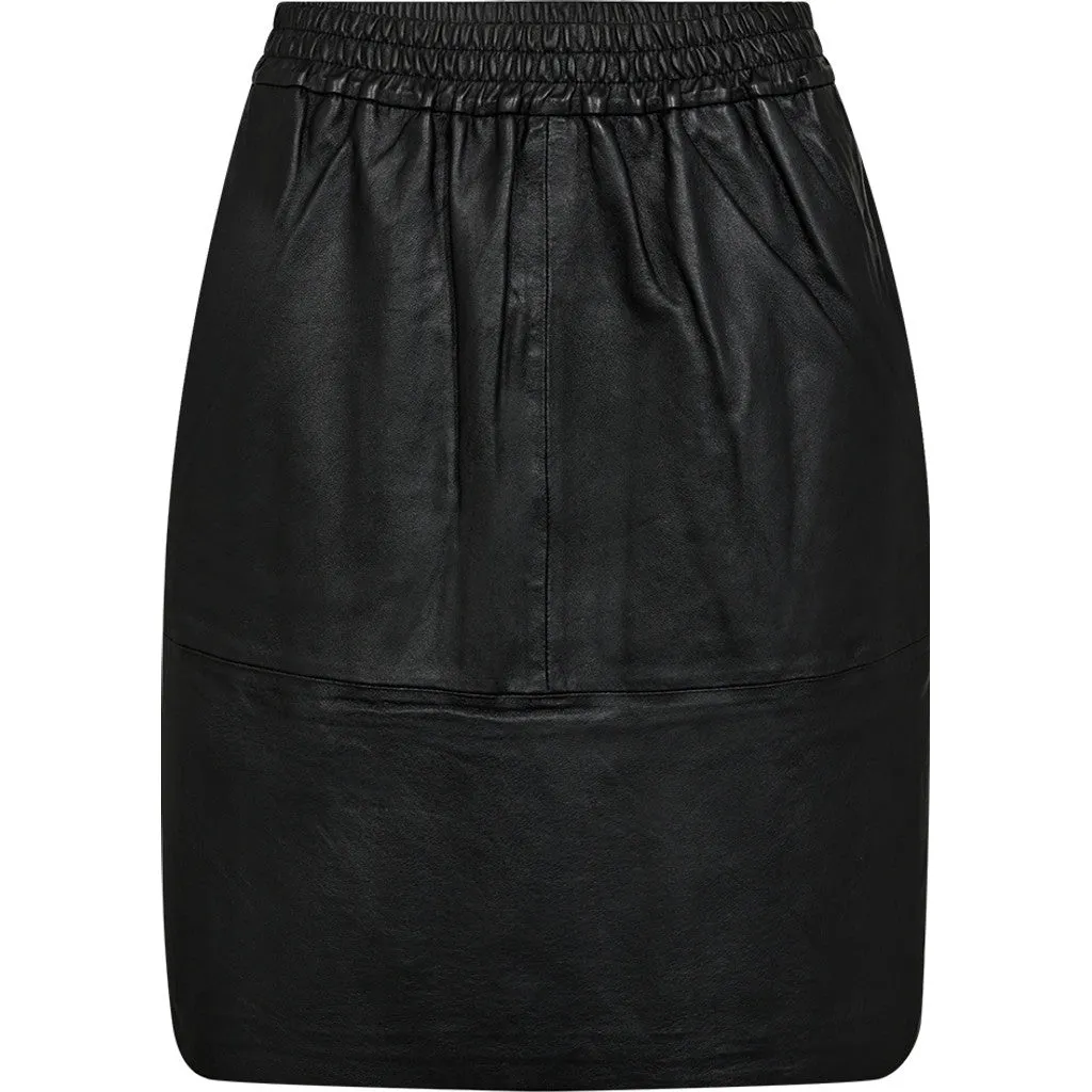 Trendy Maria skindnederdel / 51194 - Black (Nero)