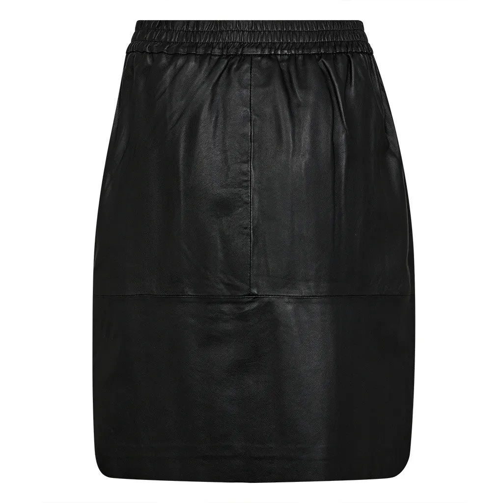 Trendy Maria skindnederdel / 51194 - Black (Nero)