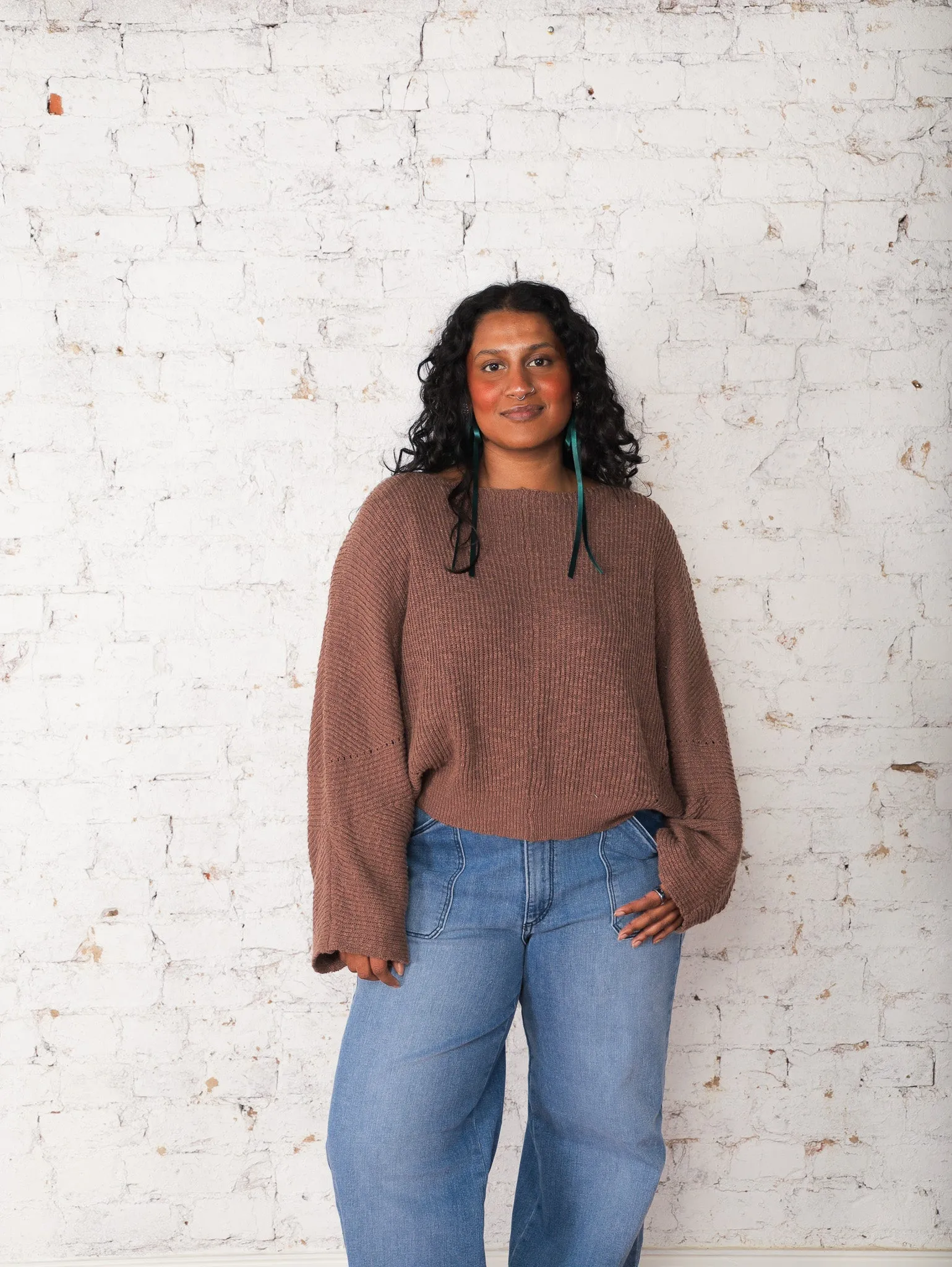 Zuri Boat Neck Sweater